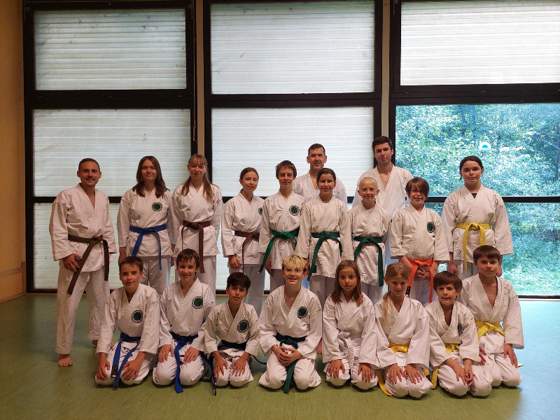 Jugendlager in Steinabad der Karatekids 2025